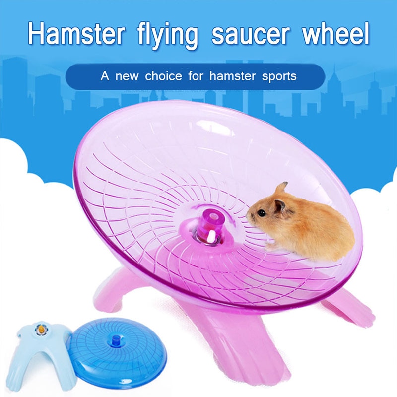 Plastic Pet Hamster Saucer Wheel