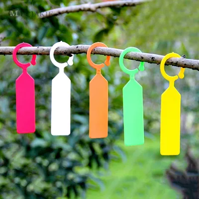 Plastic Plant Tags Hanging Labels (50 Pcs) Plastic Plant Tags Hanging Labels (50 Pcs)