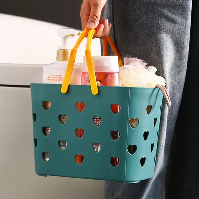 Plastic Portable Bathroom Caddy