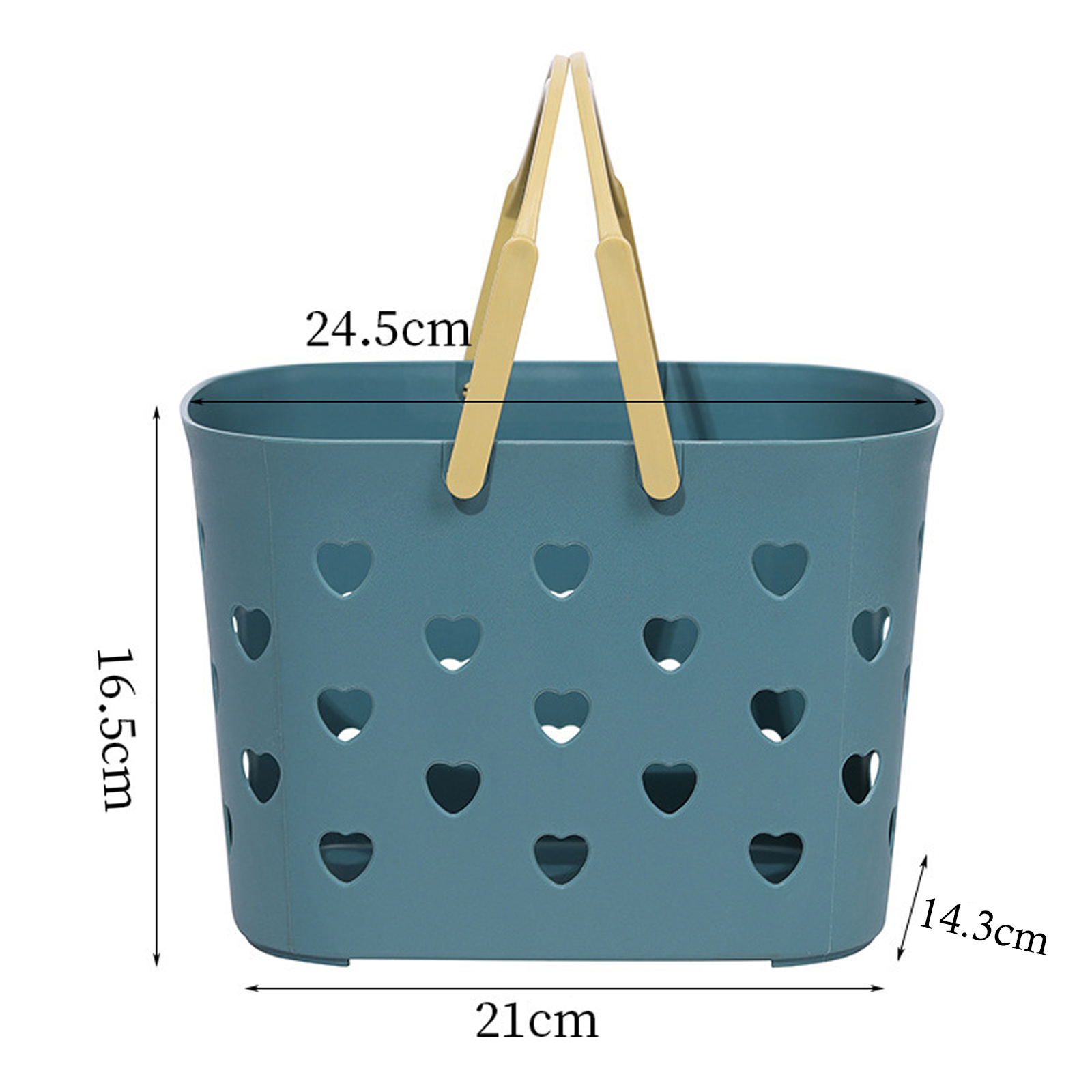 Plastic Portable Bathroom Caddy