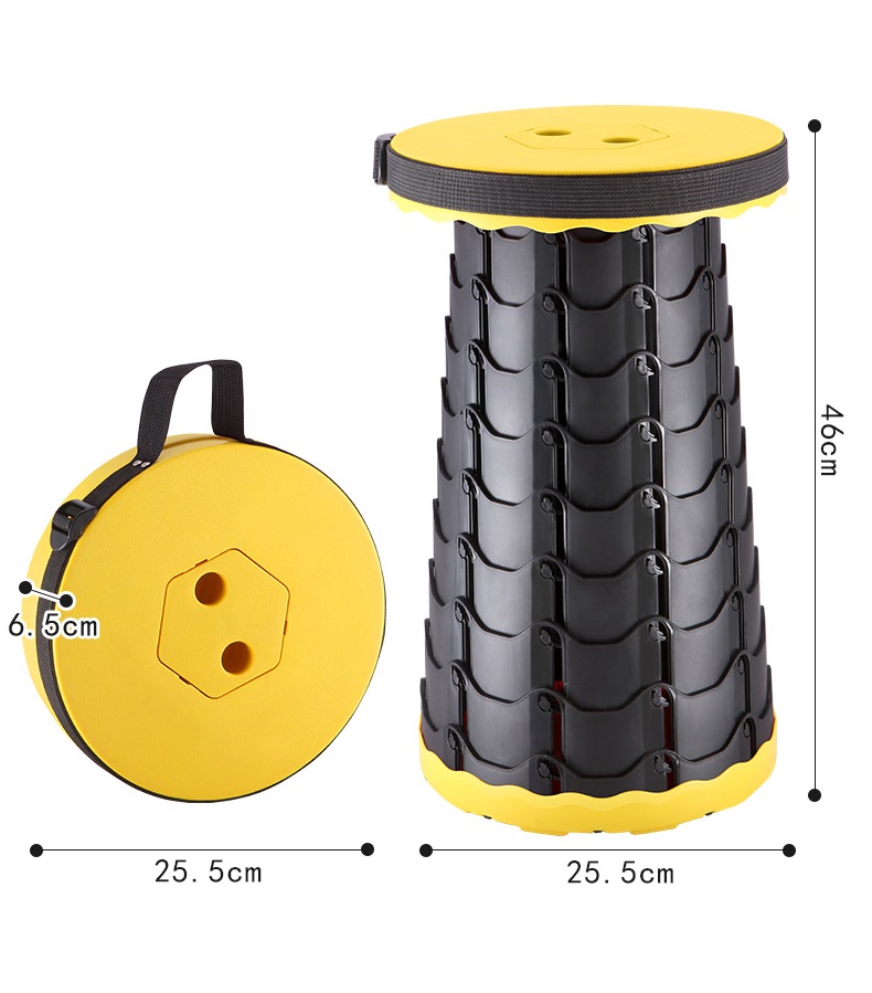 Plastic Portable Telescopic Stool