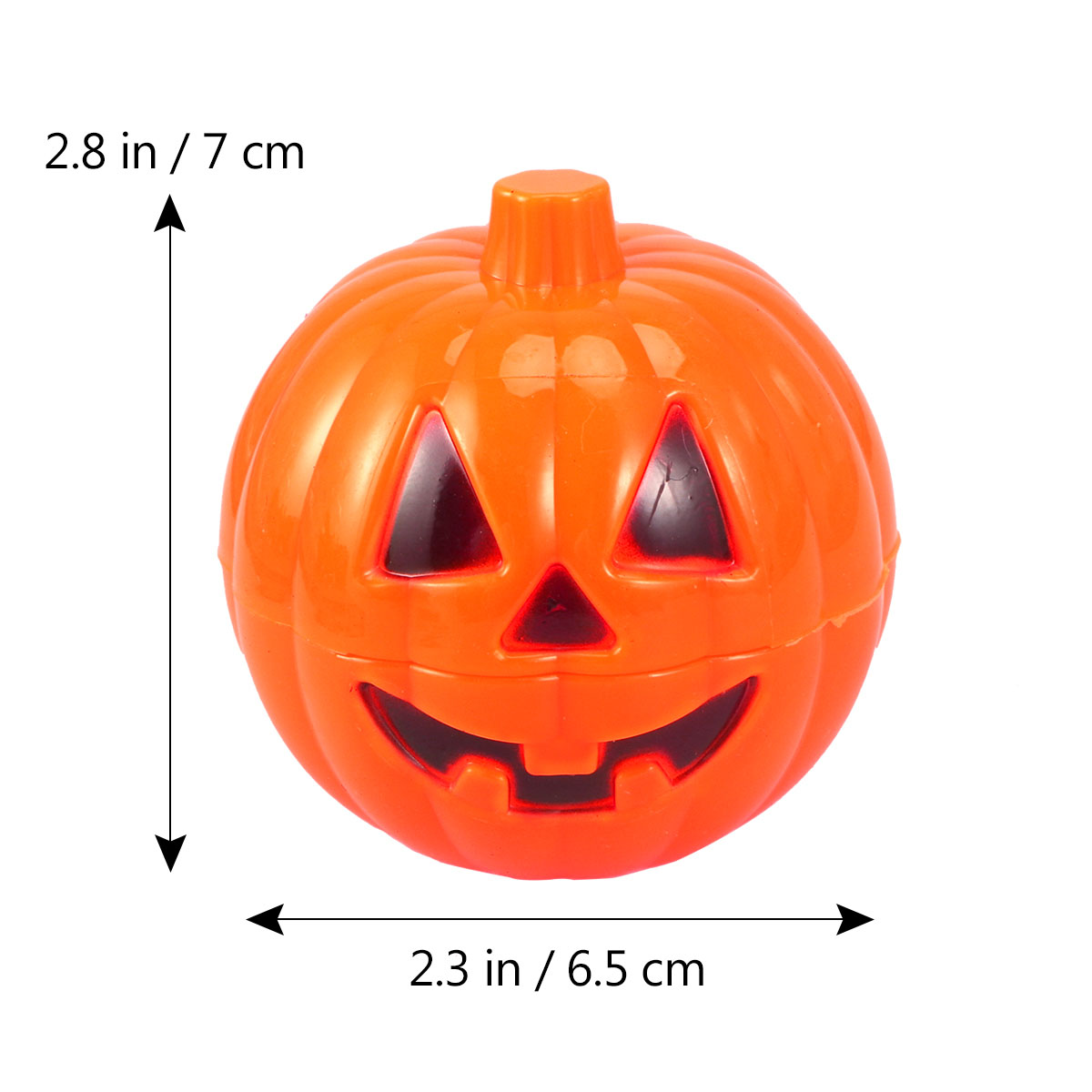 Plastic Pumpkins Mini Container (6 pieces) Plastic Pumpkins Mini Container (6 pieces)