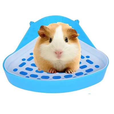 Plastic Rabbit Corner Litter Tray