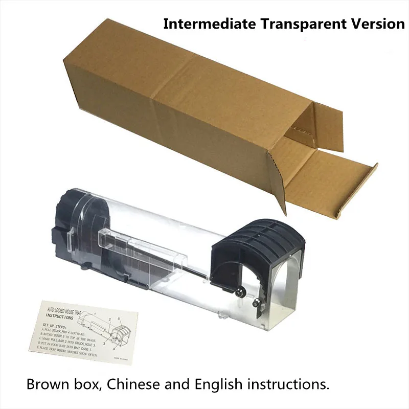 Plastic Rat Trap Catching Mice Alive In A Cage Multi Type Pedal Type Reusable Mouse Catcher Indoor Outdoor Rat Trap