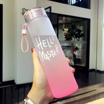 Plastic Reusable Water Bottle 500ml Container Plastic Reusable Water Bottle 500ml Container