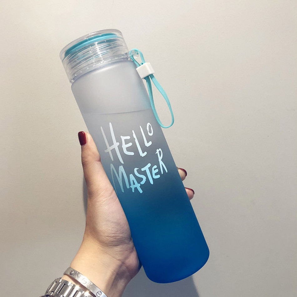 Plastic Reusable Water Bottle 500ml Container Plastic Reusable Water Bottle 500ml Container