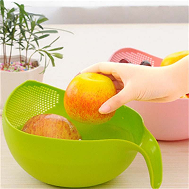Plastic Rice Strainer with Handle Plastic Rice Strainer with Handle