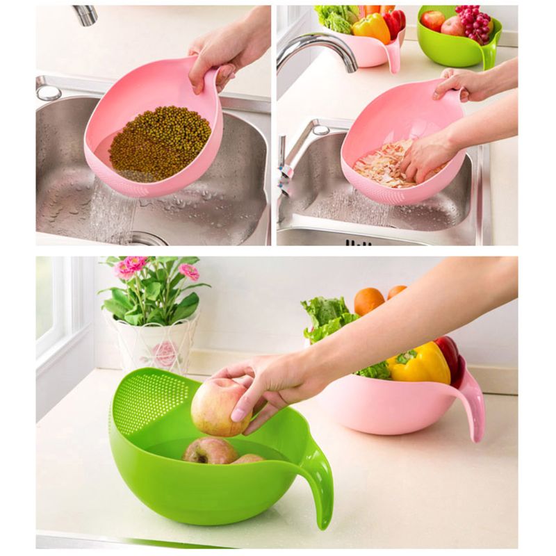 Plastic Rice Washer Bowl Strainer Plastic Rice Washer Bowl Strainer