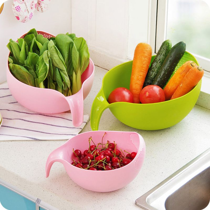 Plastic Rice Washer Bowl Strainer Plastic Rice Washer Bowl Strainer