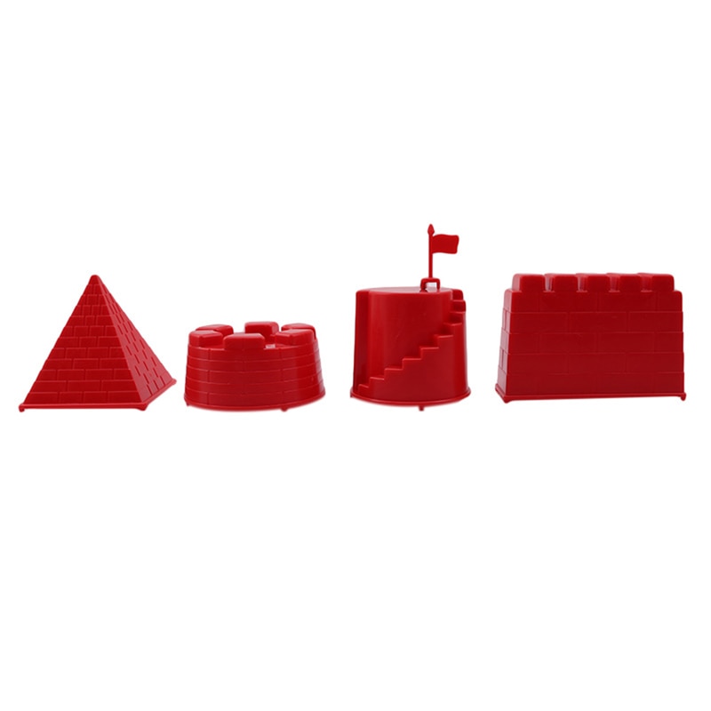 Plastic Sand Castle Mold Set (4pcs) Plastic Sand Castle Mold Set (4pcs)
