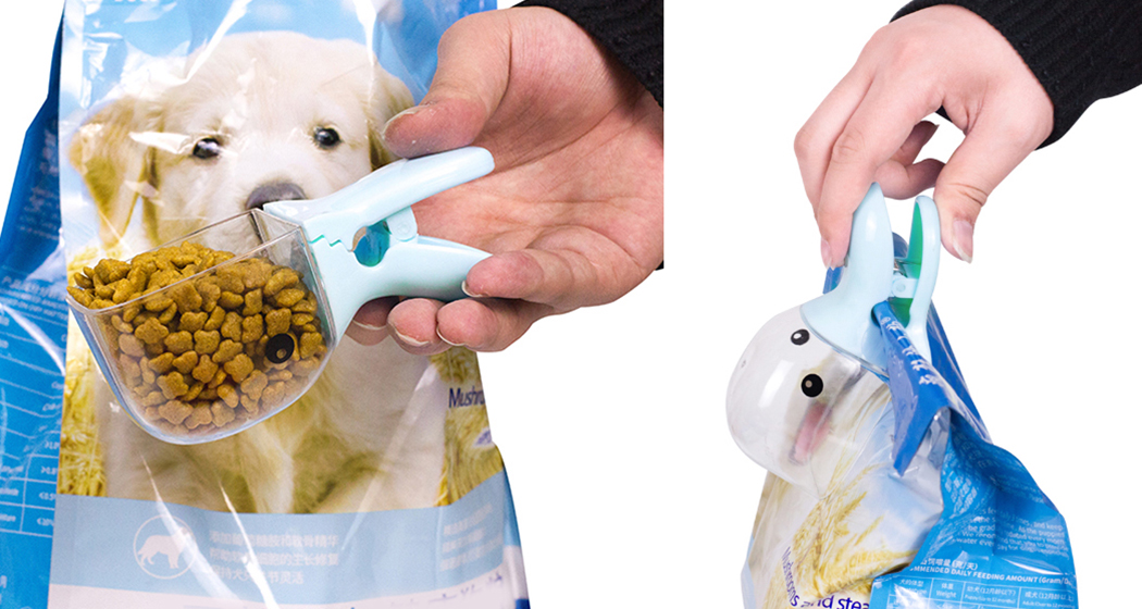 Plastic Scoop Duck Food Clip