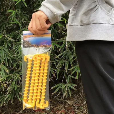 Plastic Screw In Tent Pegs (5pcs) Plastic Screw In Tent Pegs (5pcs)