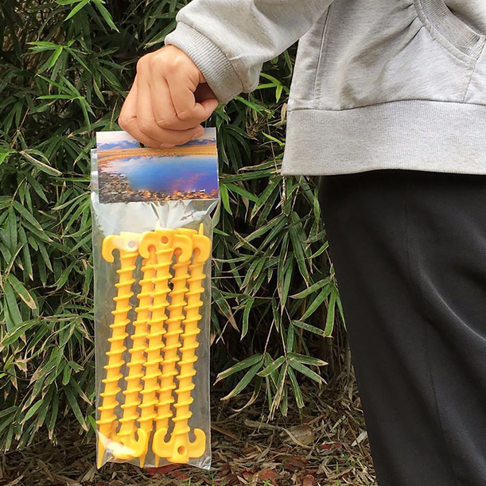 Plastic Screw In Tent Pegs (5pcs) Plastic Screw In Tent Pegs (5pcs)