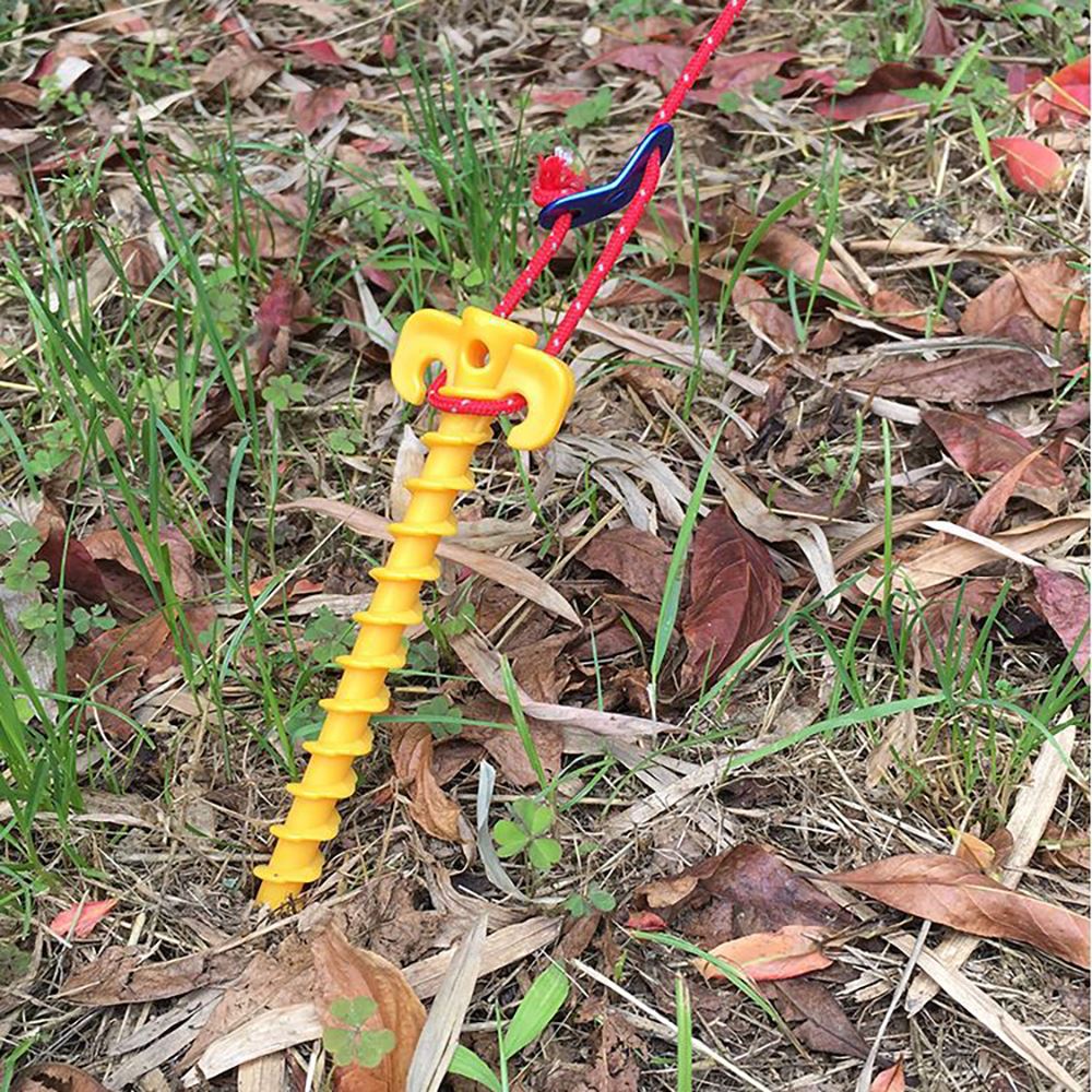 Plastic Screw In Tent Pegs (5pcs) Plastic Screw In Tent Pegs (5pcs)