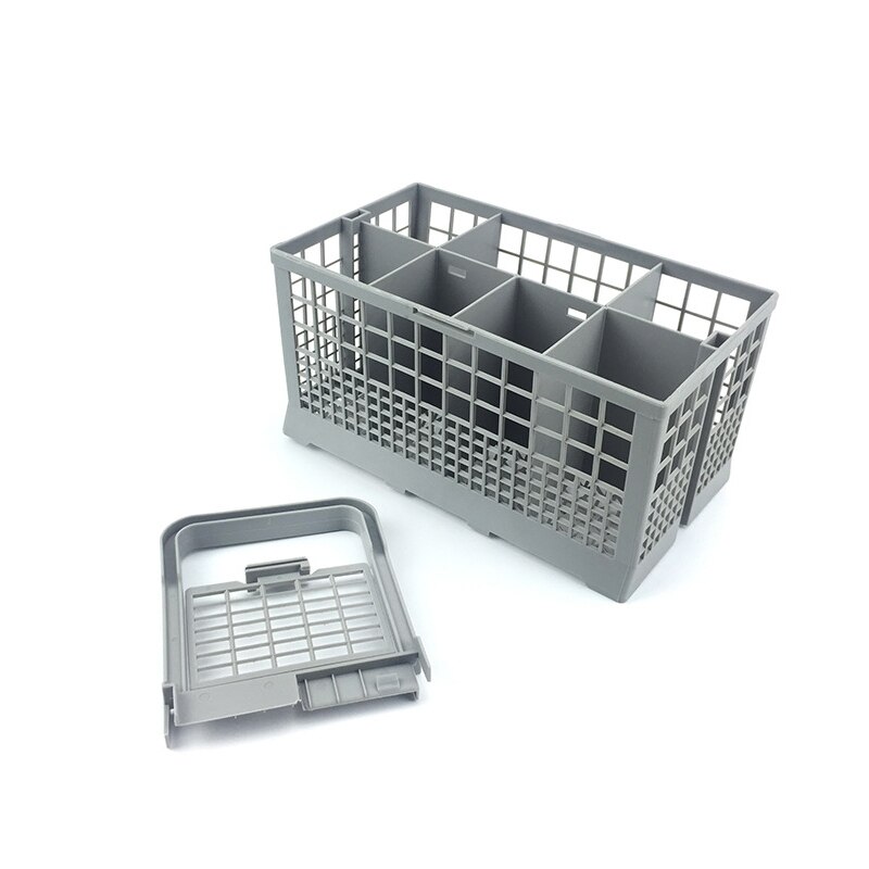 Plastic Sectioned Dishwasher Cutlery Basket