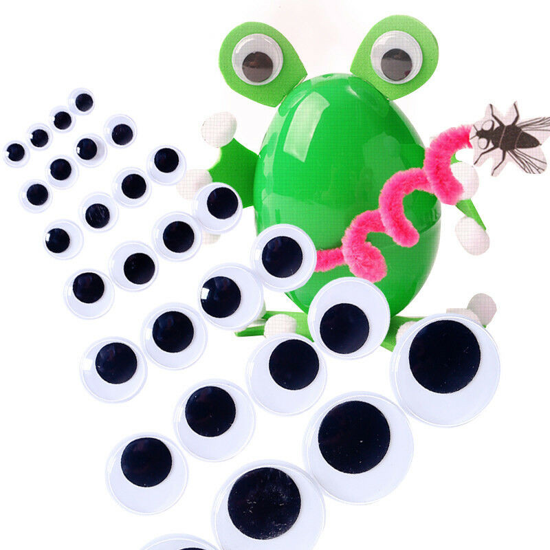 Plastic Self Adhesive Googly Eyes (700pcs) Plastic Self Adhesive Googly Eyes (700pcs)