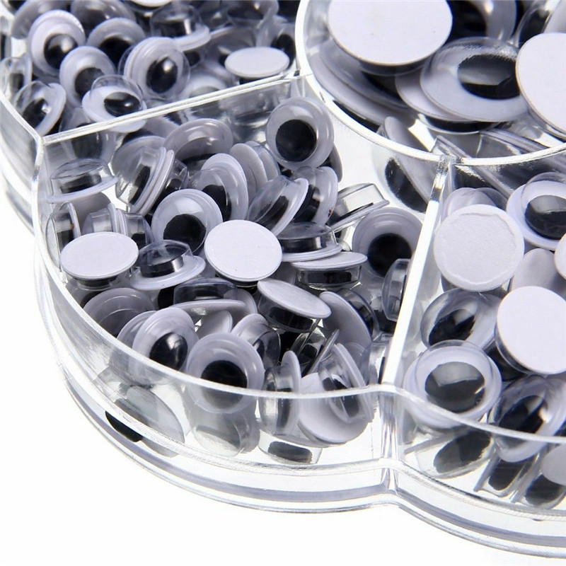 Plastic Self Adhesive Googly Eyes (700pcs) Plastic Self Adhesive Googly Eyes (700pcs)