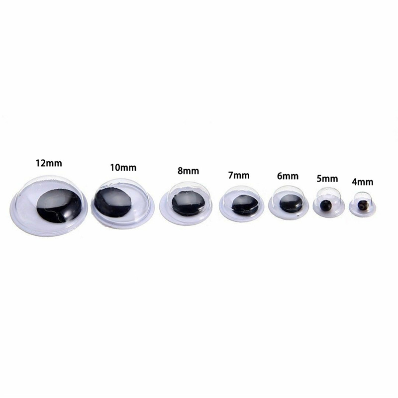 Plastic Self Adhesive Googly Eyes (700pcs) Plastic Self Adhesive Googly Eyes (700pcs)