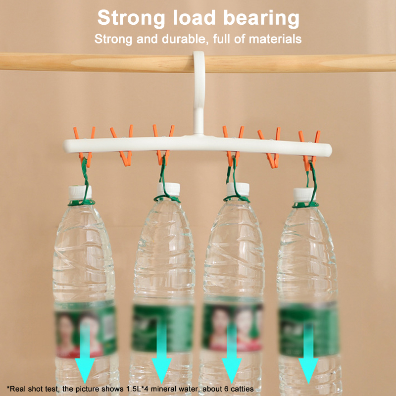 Plastic Six Clip Cap Hanger Rack