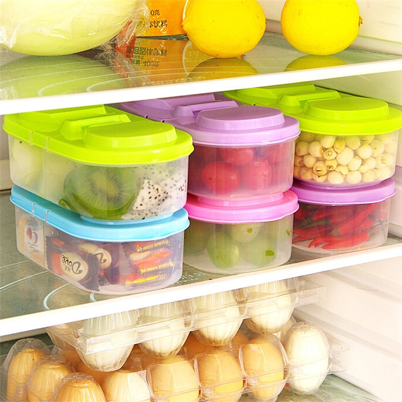 Plastic Small Food Container with 2 Compartments Plastic Small Food Container with 2 Compartments