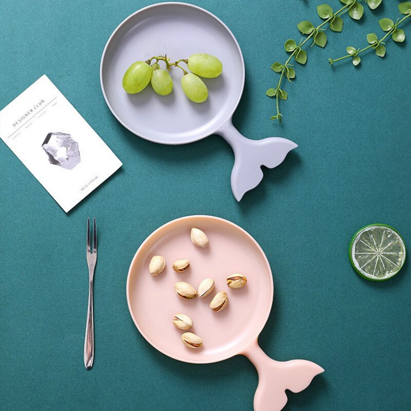 Plastic Snack Server Whale Plate Plastic Snack Server Whale Plate