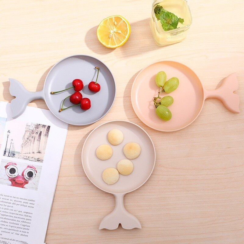 Plastic Snack Server Whale Plate Plastic Snack Server Whale Plate