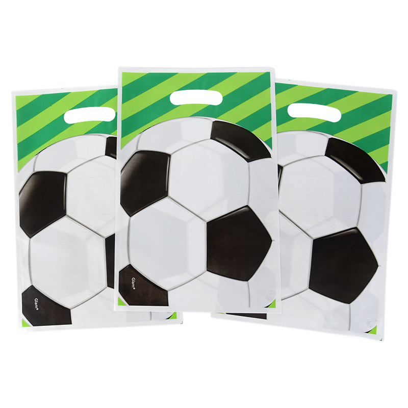 Plastic Soccer Treat Bags (30Pcs) Plastic Soccer Treat Bags (30Pcs)