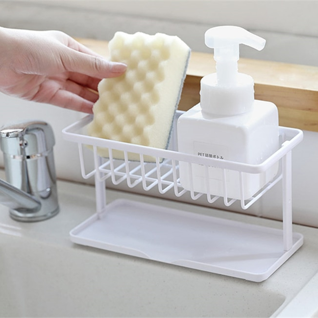 Plastic Sponge Caddy with Drain Plastic Sponge Caddy with Drain