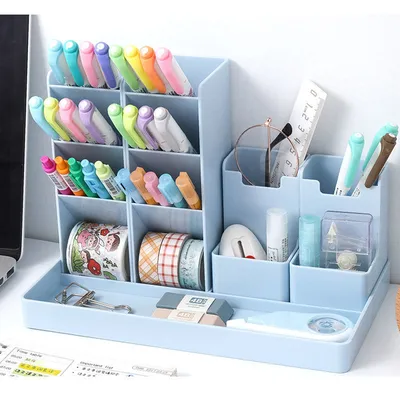 Plastic Stationery Holder for Desk