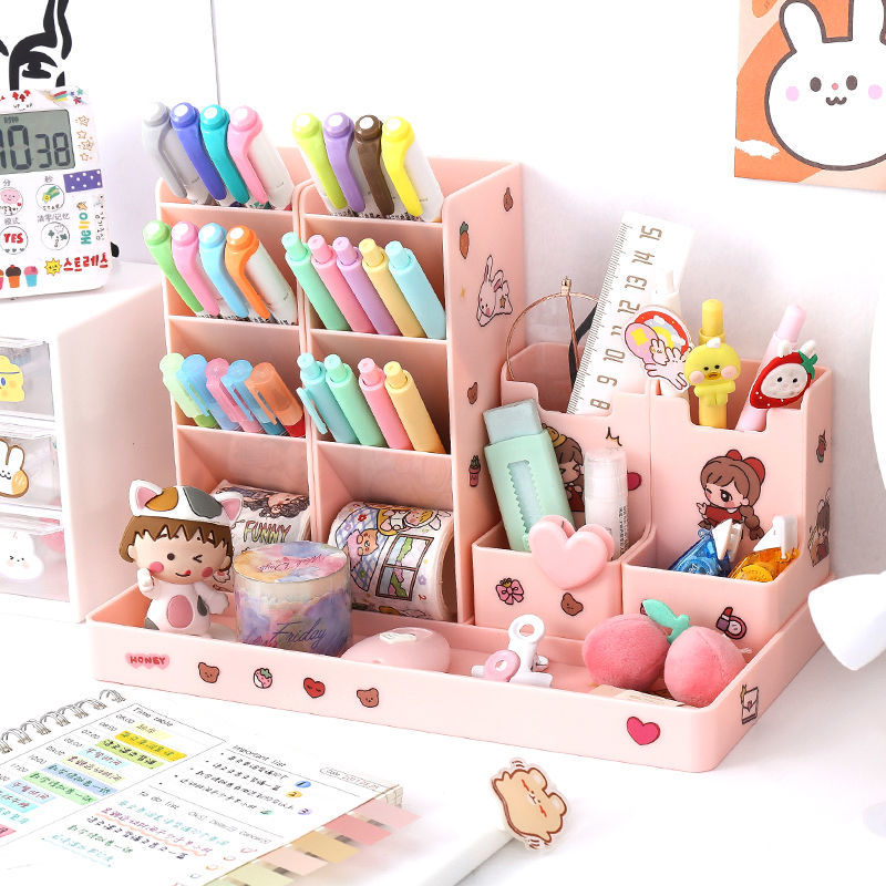 Plastic Stationery Holder for Desk