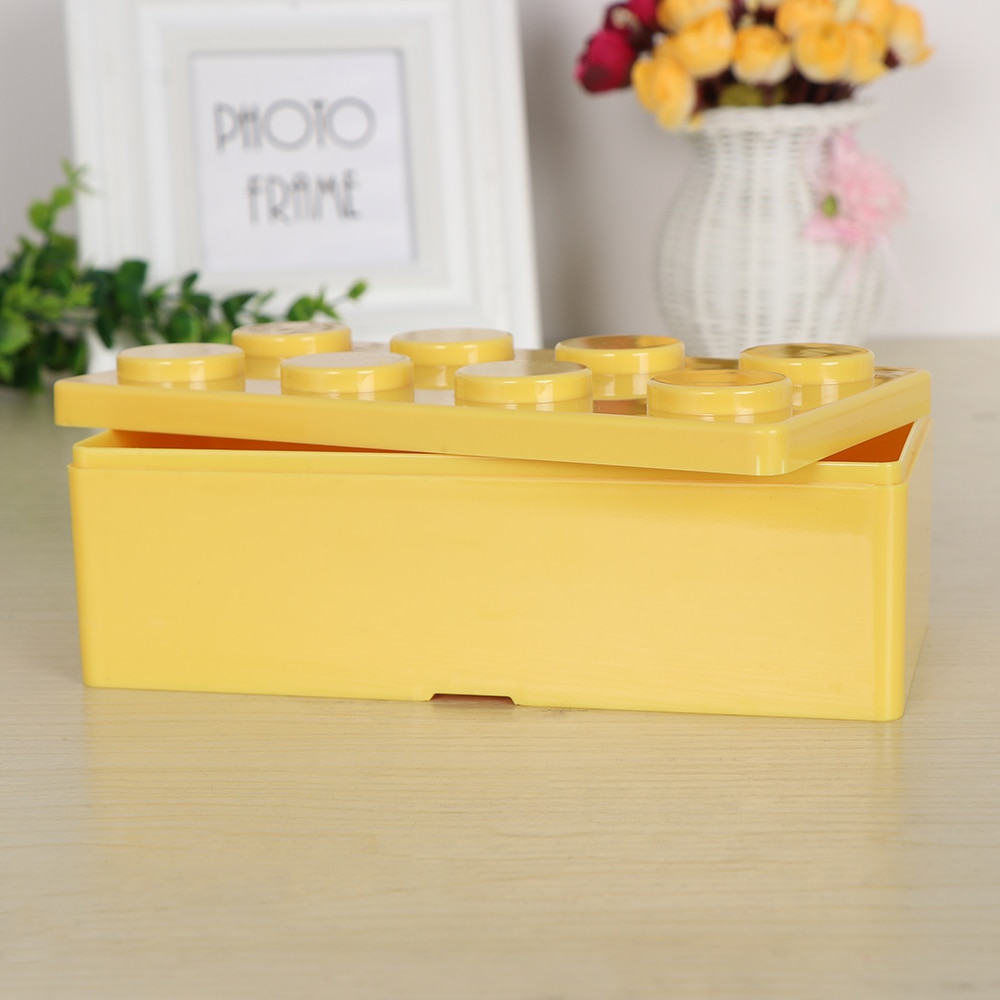 Plastic Storage Bins Blocks Shape