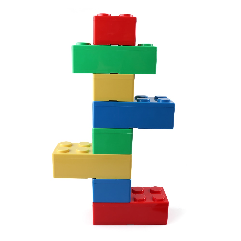 Plastic Storage Bins Blocks Shape