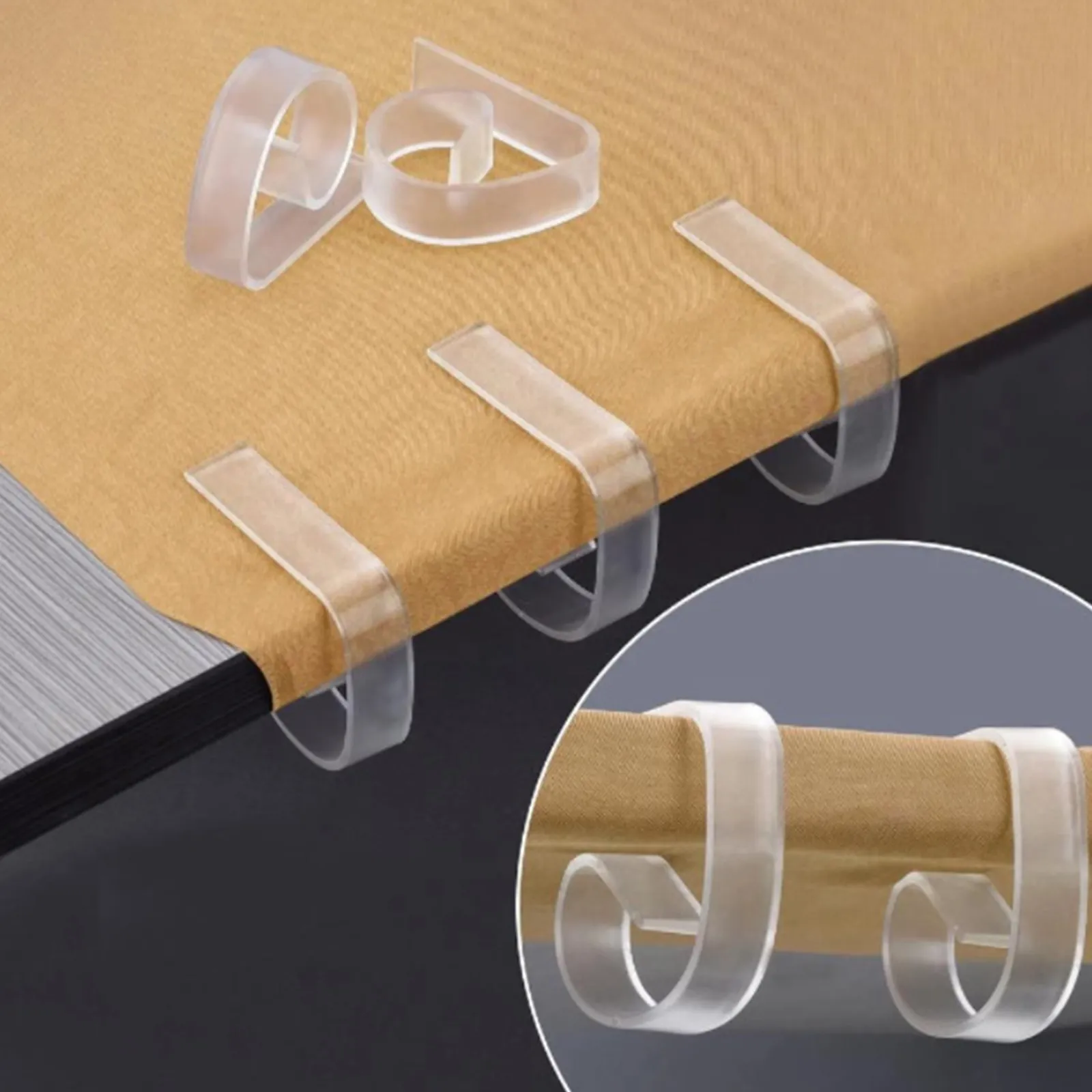 Plastic Tablecloth Clips Clamps (24 pcs)