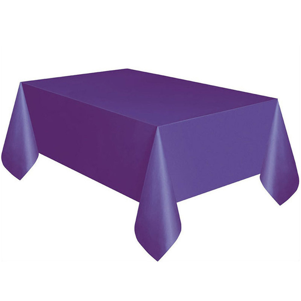 Plastic Tablecloth Disposable Cover Plastic Tablecloth Disposable Cover