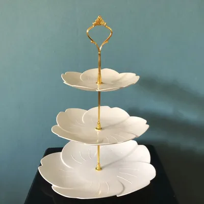 Plastic Tiered Dessert Tray Rack Plastic Tiered Dessert Tray Rack