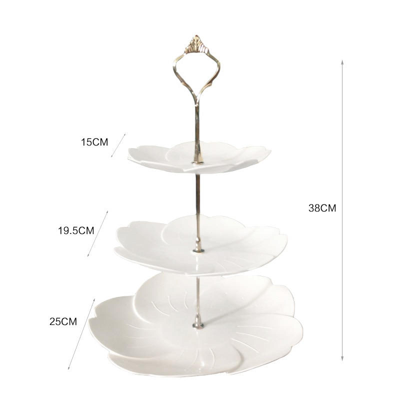 Plastic Tiered Dessert Tray Rack Plastic Tiered Dessert Tray Rack
