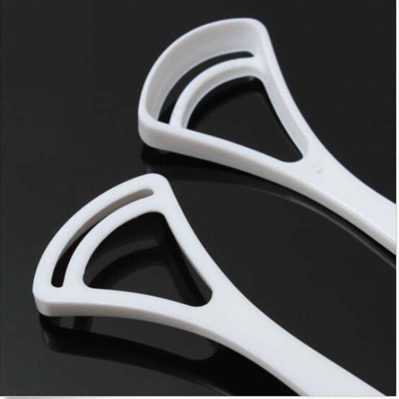 Plastic Tongue Scraper Dental Cleaner (2Pcs) Plastic Tongue Scraper Dental Cleaner (2Pcs)