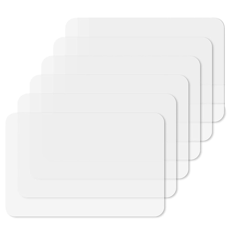 Plastic Transparent Placemats (4pcs) Plastic Transparent Placemats (4pcs)