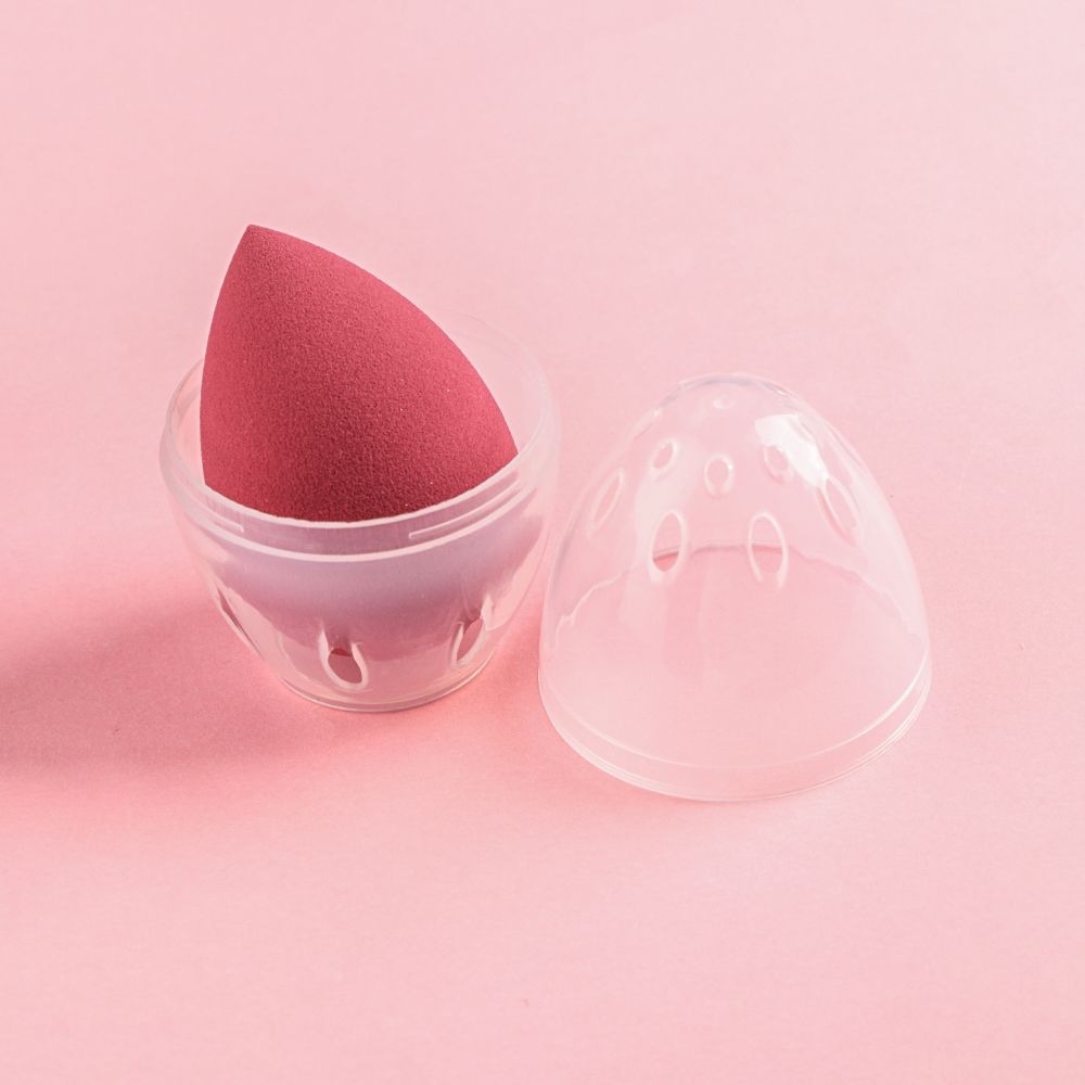Plastic Travel Beauty Sponge Case