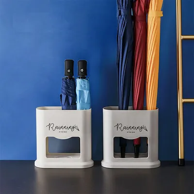 Plastic Umbrella Rack Floor Stand