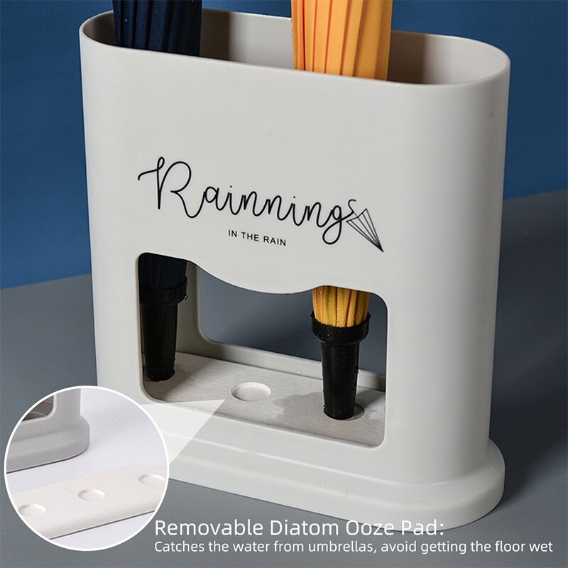 Plastic Umbrella Rack Floor Stand