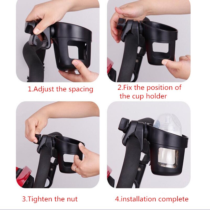 Plastic Universal Stroller Cup Holder Plastic Universal Stroller Cup Holder