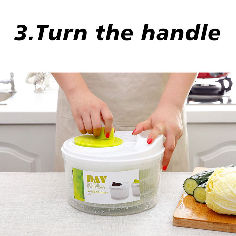 Plastic Vegetable Spinner Dryer