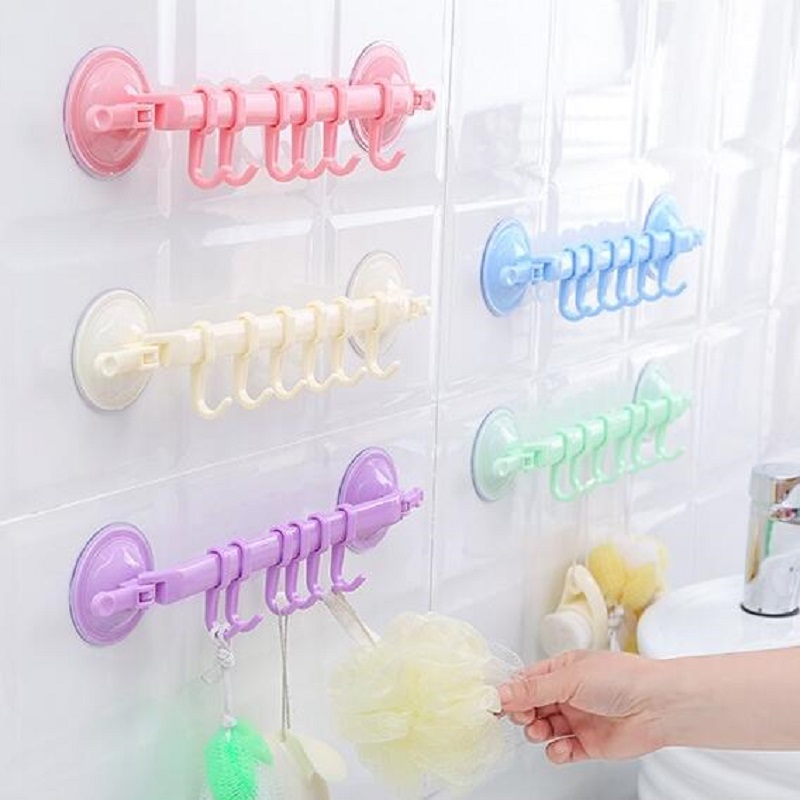Plastic Wall Hook Rack Suction Grip Plastic Wall Hook Rack Suction Grip