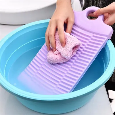 Plastic Washboard with Grip Hole