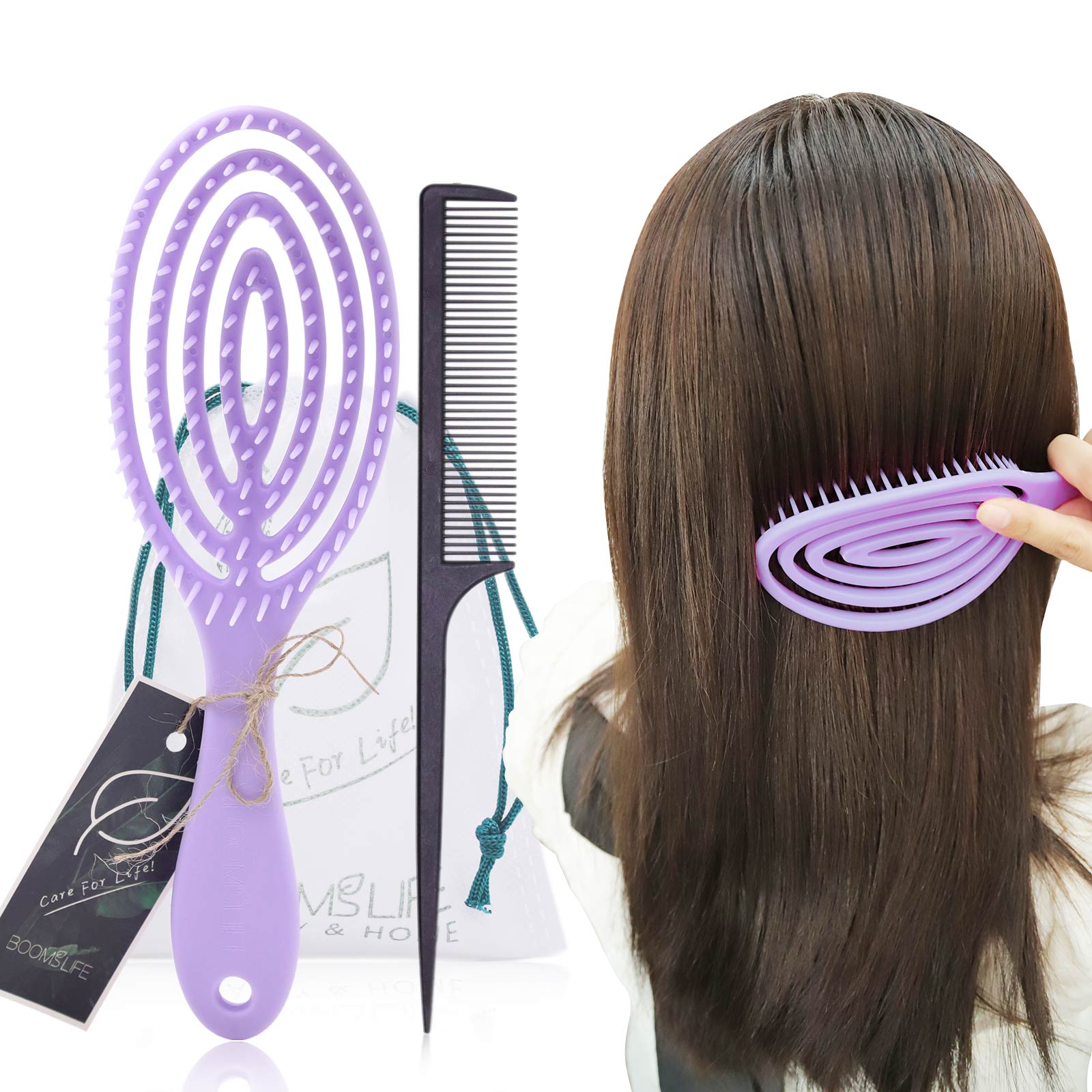 Plastic Wet Hair Brush Detangler Plastic Wet Hair Brush Detangler