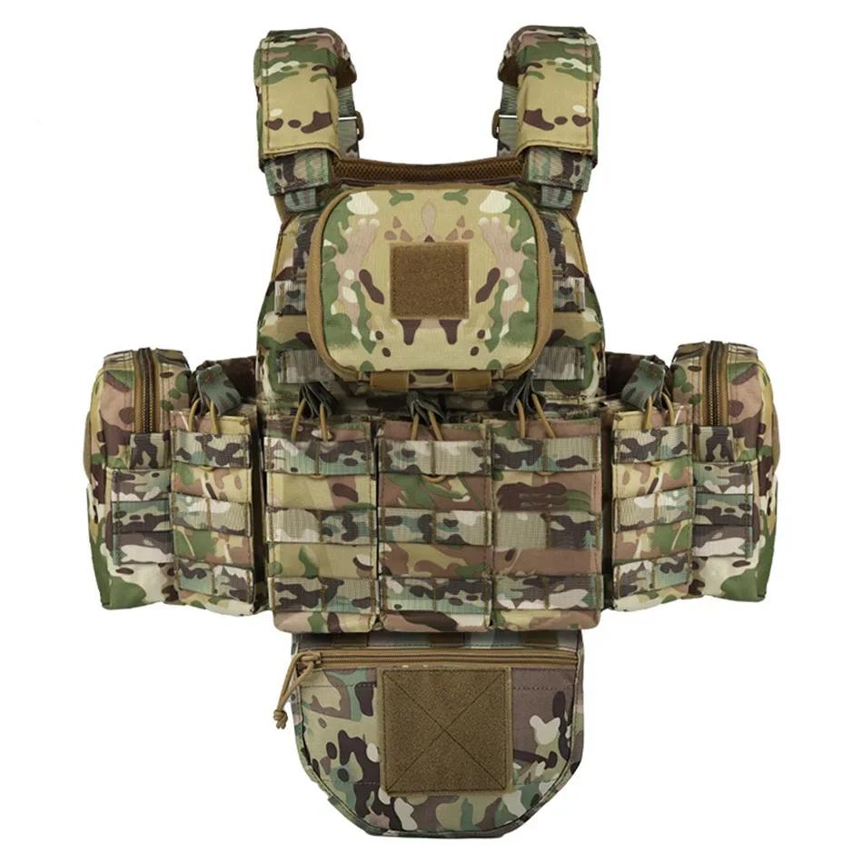 Plate Carrier Tactical Vest Outdoor Hunting Protective Shoulder Adjustable Vest Airsoft Carrier Plate Carrier Tactical Vest Outdoor Hunting Protective Shoulder Adjustable Vest Airsoft Carrier