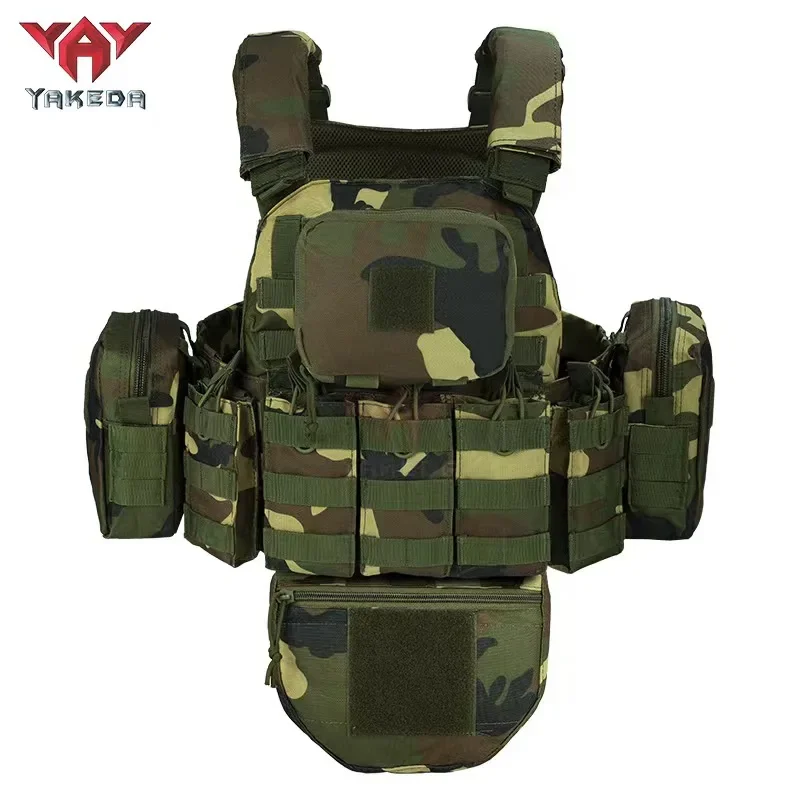 Plate Carrier Tactical Vest Outdoor Hunting Protective Shoulder Adjustable Vest Airsoft Carrier