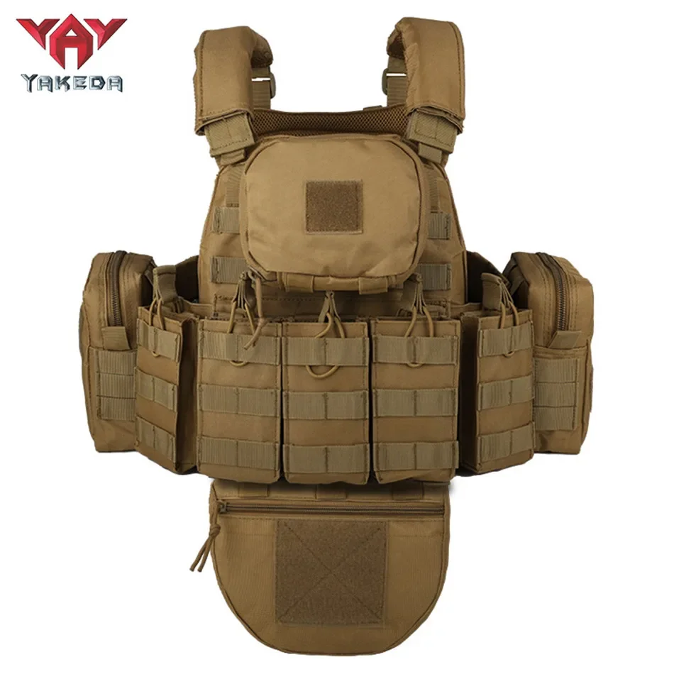 Plate Carrier Tactical Vest Outdoor Hunting Protective Shoulder Adjustable Vest Airsoft Carrier