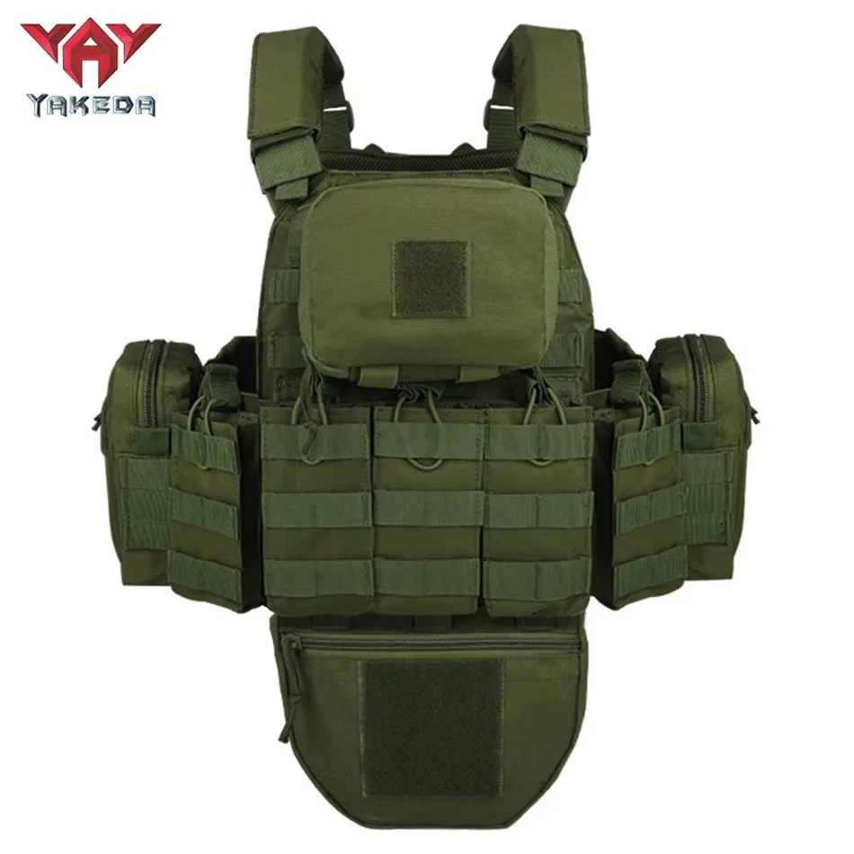 Plate Carrier Tactical Vest Outdoor Hunting Protective Shoulder Adjustable Vest Airsoft Carrier